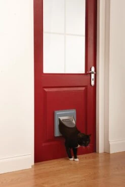 PetSafe Staywell Classic Manual 4-Way Locking Cat Flap - Grijs W/tunnel -Huisdierbenodigdheden Korting 800x1200 74