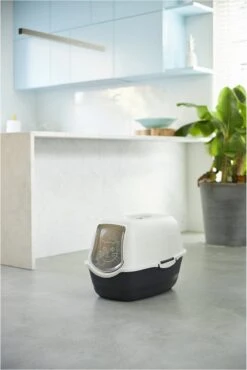 Rotho Bailey - Kattenbak - Zwart/Zand -Huisdierbenodigdheden Korting 802x1200 9