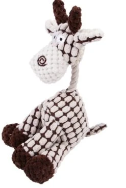 Honden Knuffel - Set Van 2 - Hondenspeelgoed Met Piep - Honden En Katten - Ezel En Giraf - Sellaio -Huisdierbenodigdheden Korting 804x1200 4