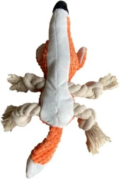 BoDutch Honden Knuffel - Vos - Puppyknuffel - Knisperoortjes - Met Piep - Oranje - 36 Cm - Hondenspeelgoed -Huisdierbenodigdheden Korting 805x1200 3
