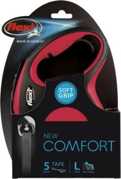 Flexi New Comfort Tape - Hondenriem - Rood - L - 5 M -Huisdierbenodigdheden Korting 810x1200 3