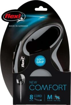 Flexi New Comfort - Hondenriem - Koord - Grijs - M - 8M -Huisdierbenodigdheden Korting 811x1200 1