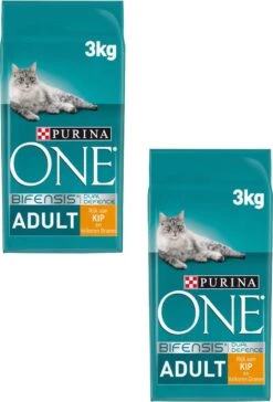 Purina One Adult Kip&Granen - Kattenvoer - 2 X 3 Kg -Huisdierbenodigdheden Korting 815x1200 4