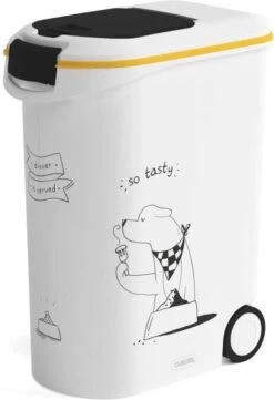 Curver Voercontainer Hond So Tasty - Hondenvoerbewaarbak - 54 L - 50 X 28 X 60,5 Cm -Huisdierbenodigdheden Korting 820x1200 2