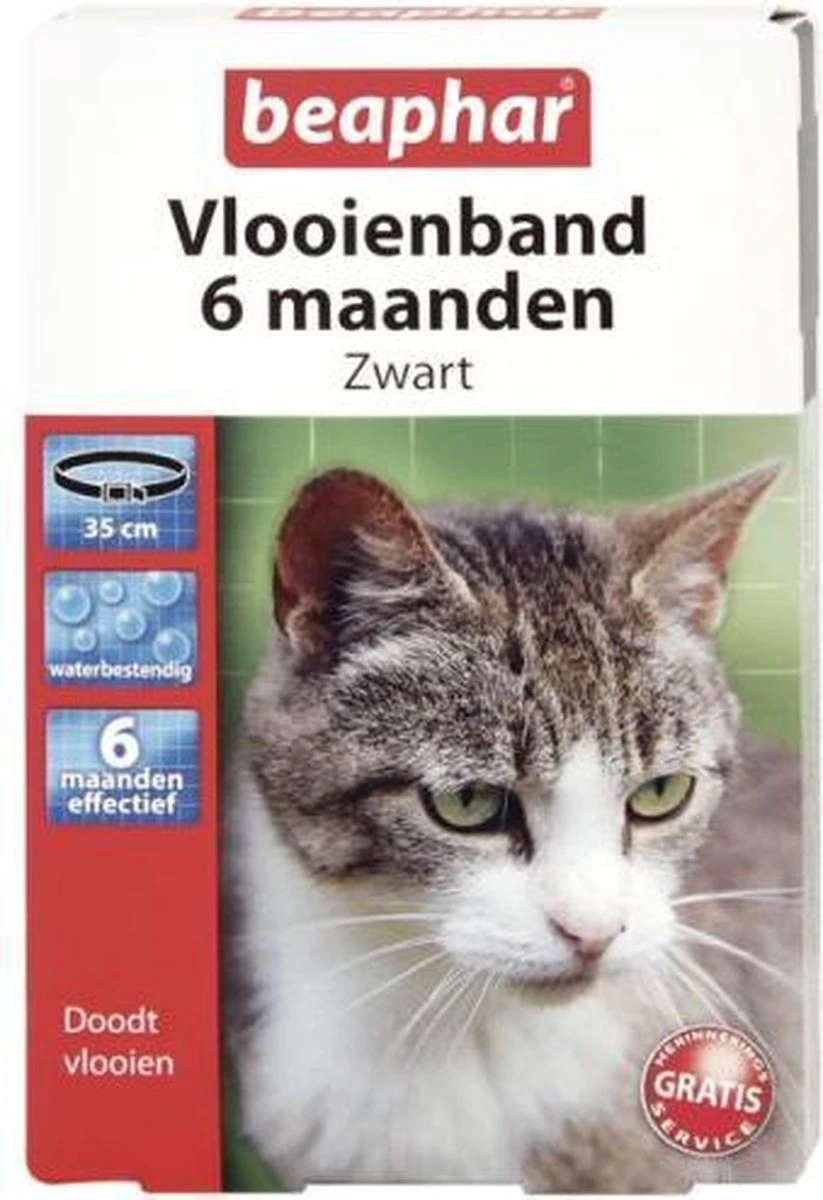 Beaphar Vlooienband Kat - Vlooienbestrijding - Zwart 5 Beaphar Vlooienband Kat - Vlooienbestrijding - Zwart - Image 3