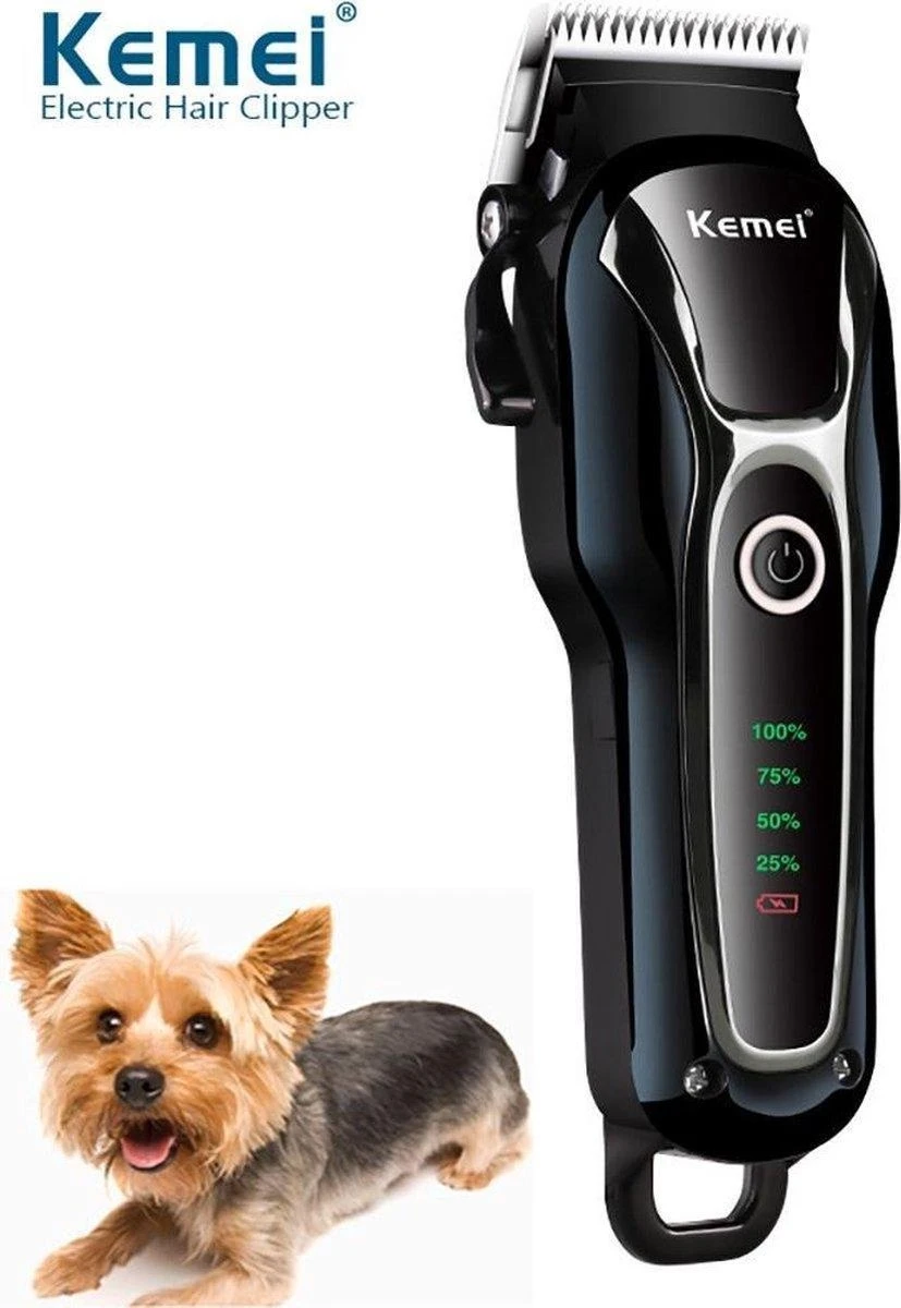 Merkloos Dierentondeuse + Haren Verwijderaar - Scheerapparaat Voor Honden En Katten - 4 Opzetstukken - Oplaadbaar - Draadloos - Stil - Verschillende Haar En Vachtlengtes - Hondentrimmer - Honden Trimmer - Honden Knippen - Haren Knippen 5 Merkloos Dierentondeuse + Haren Verwijderaar - Scheerapparaat Voor Honden En Katten - 4 Opzetstukken - Oplaadbaar - Draadloos - Stil - Verschillende Haar En Vachtlengtes - Hondentrimmer - Honden Trimmer - Honden Knippen - Haren Knippen - Image 3