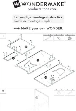 WONDERMAKE® Grote Kattenkast Houten Voor Kattenbak Kattentoilet, XL-kattenbak Dressoir Kastje Met Schuiflade, Designer Kattenhuis Met Kattenhol Kattenbakkast, Kasten Kast Voor Katten Binnen Hoog, 51 X 46 X 96 Cm, Wit -Huisdierbenodigdheden Korting 827x1200 9