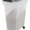 Iris Ohyama Air Tight Food Container ATS-M - Kunststof- 20 Liter - Transparant/Grijs - Met Schepje -Huisdierbenodigdheden Korting 829x1200
