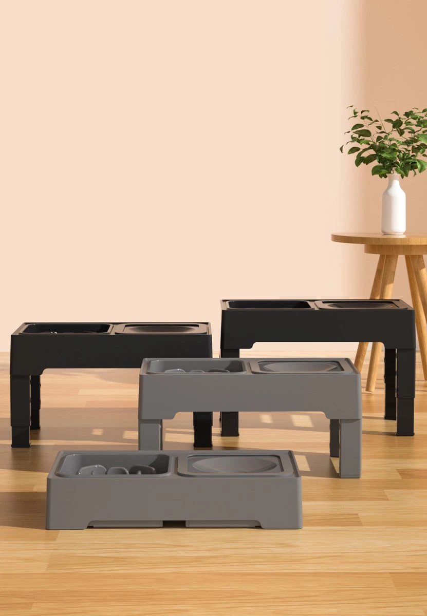 Voerbak Hond - In Hoogte Verstelbaar - Rvs Voerbak - Hondenvoerbak - Voerbak Hond Met Standaard - Voerbak Dubbel - Anti Schrokbak Hond - Drinkbak Hond - Honden - Kattenbak - Slow Feeder - Hond - Kat - Hondenmand - Hondenvoer - Kattenvoer - Zwart 6 Voerbak Hond - In Hoogte Verstelbaar - Rvs Voerbak - Hondenvoerbak - Voerbak Hond Met Standaard - Voerbak Dubbel - Anti Schrokbak Hond - Drinkbak Hond - Honden - Kattenbak - Slow Feeder - Hond - Kat - Hondenmand - Hondenvoer - Kattenvoer - Zwart - Image 4