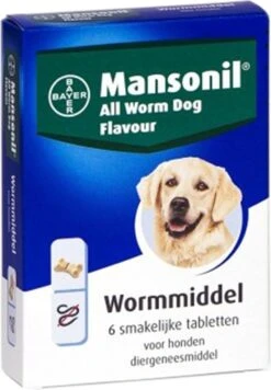 Mansonil All Worm Dog Tasty Ontwormingsmiddel (S/M Vanaf 2.5kg) - 6 Tabletten 16 Mansonil All Worm Dog Tasty Ontwormingsmiddel (S/M Vanaf 2.5kg) - 6 Tabletten -Huisdierbenodigdheden Korting 833x1200 2