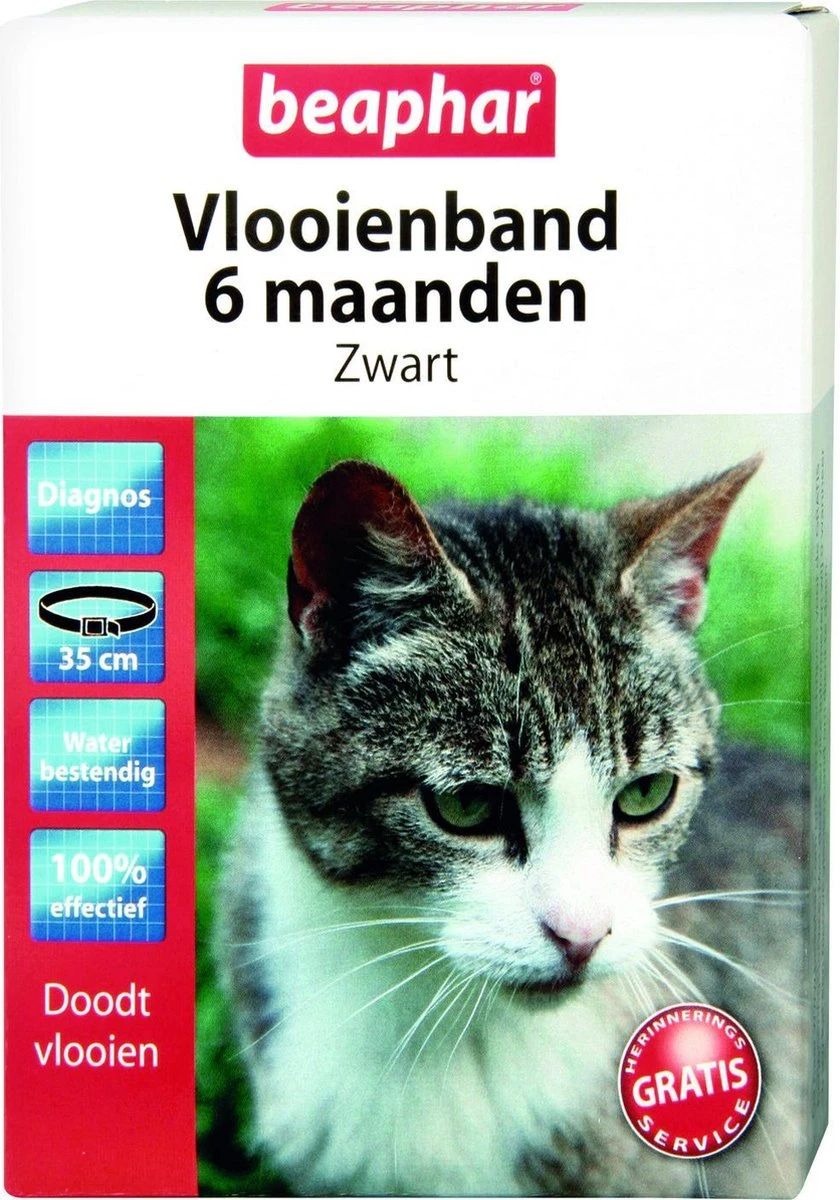 Beaphar Vlooienband Kat - Vlooienbestrijding - Zwart 9 Beaphar Vlooienband Kat - Vlooienbestrijding - Zwart - Image 7