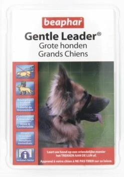 Beaphar Gentle Leader - Zwart - 54 Cm - Grote Honden -Huisdierbenodigdheden Korting 843x1200