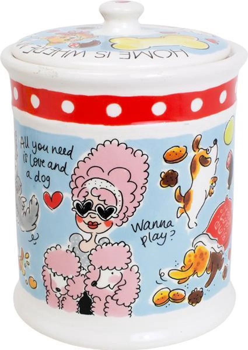 Blond Amsterdam - Dier - Voorraadpot - Hond - Ø 16 Cm 4 Blond Amsterdam - Dier - Voorraadpot - Hond - Ø 16 Cm - Image 2