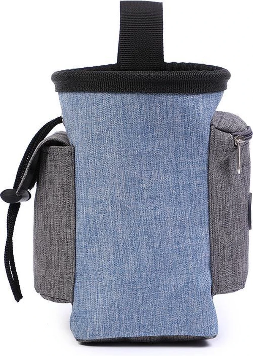 Honden Beloningstasje - Honden Beloningszakje - Treat Pouch - Honden Puppy Training - Poepzakjes Houder - Puppy Benodigdheden - Honden Snacktasje - Blauw 17x15cm 5 Honden Beloningstasje - Honden Beloningszakje - Treat Pouch - Honden Puppy Training - Poepzakjes Houder - Puppy Benodigdheden - Honden Snacktasje - Blauw 17x15cm - Image 3