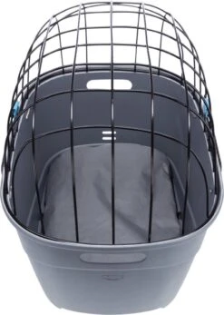 Trixie Fietsmand Voor Bagagedrager Met Draadkoepel Kunststof Grijs (46X36X47 CM) -Huisdierbenodigdheden Korting 853x1200 3