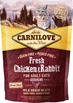 Carnilove Cat Grain Free Fresh Chicken & Rabbit 6 Kg - Kat -Huisdierbenodigdheden Korting 853x1200 4