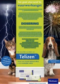 Virbac Telizen S 50 Mg - 30 TABLETTEN -Huisdierbenodigdheden Korting 854x1200 1