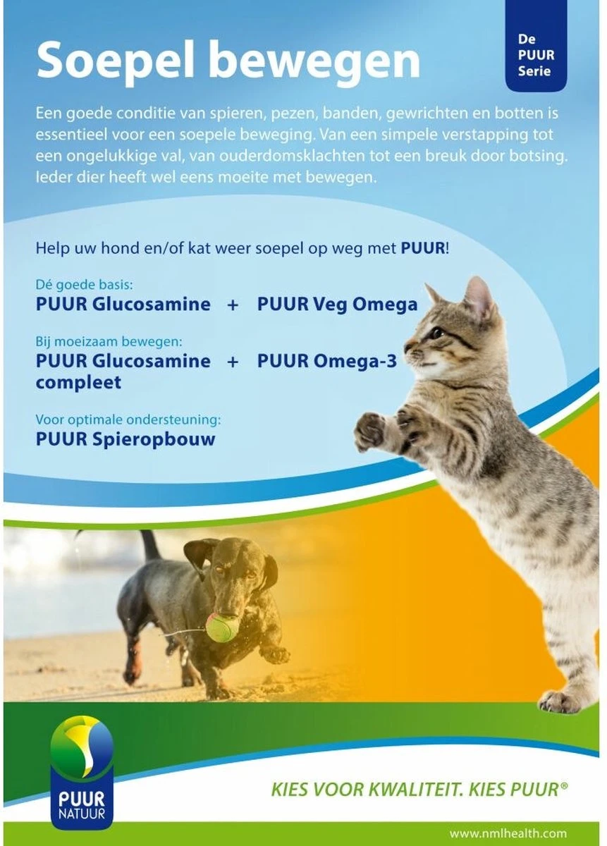 Puur Glucosamine Voor De Hond En Kat - 300 GR 4 Puur Glucosamine Voor De Hond En Kat - 300 GR - Image 2