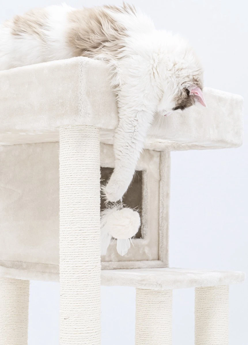 Petrebels Lodge 107 Krabpaal - Creme - Design - Zeer Stabiel 9 Petrebels Lodge 107 Krabpaal - Creme - Design - Zeer Stabiel - Image 8