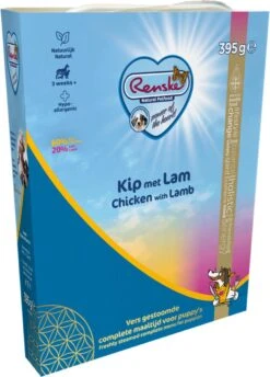10x Renske Vers Gestoomd Complete Menu Kip - Lam 395 Gr -Huisdierbenodigdheden Korting 862x1200 2