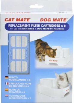 CAT MATE Drinkfontein Filterpatronen Multi Pack - 6 St. -Huisdierbenodigdheden Korting 871x1200 4