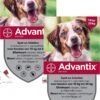 Bayer Advantix Vlooien & Teken Pipetten - Hond 10 Tot 25kg - 2 X 4 Stuks -Huisdierbenodigdheden Korting 872x1200 3