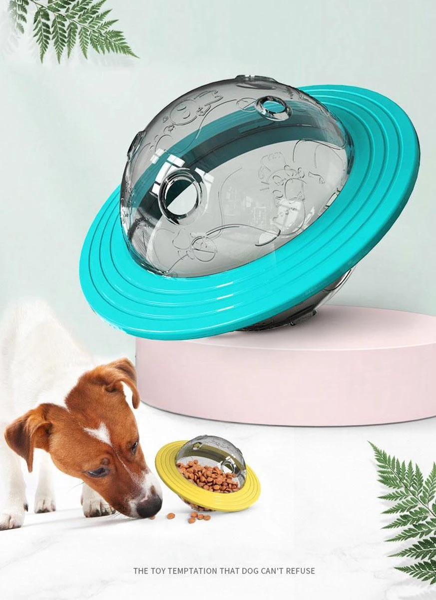 Merkloos Hondenspeeltje UFO Blauw Geschikt Voor Puppy's Tot En Met Grote Honden - Honden Speelgoed - Anti Bijt Speelgoed - Voerbal - Honden Speelgoed Intelligentie - Bijtspeelgoed - Interactieve Hond - Hondenspeeltjes - Traingsbal - Sterk Materiaal - Blauw 13 Merkloos Hondenspeeltje UFO Blauw Geschikt Voor Puppy's Tot En Met Grote Honden - Honden Speelgoed - Anti Bijt Speelgoed - Voerbal - Honden Speelgoed Intelligentie - Bijtspeelgoed - Interactieve Hond - Hondenspeeltjes - Traingsbal - Sterk Materiaal - Blauw - Image 11