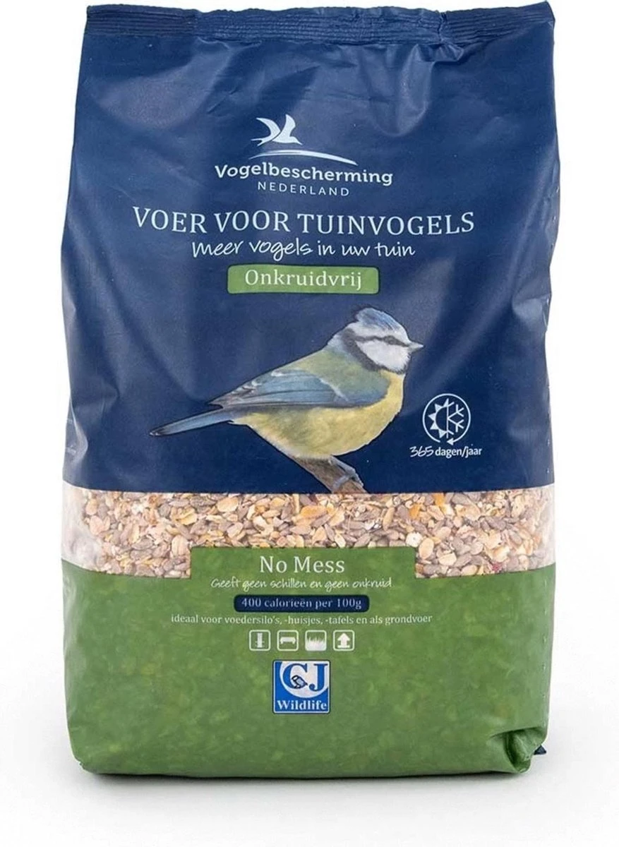 Vogelbescherming Nederland Premium No Mess Schilvrij Strooivoer 4 Liter - 2.5kg 3 Vogelbescherming Nederland Premium No Mess Schilvrij Strooivoer 4 Liter - 2.5kg