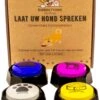 Dogbuttons® – PETIFY PREMIUM Praatknoppen –4 Stuks - Praatknop – Hond – Opneembare Knoppen – Hond Praten – Hondentraining – Praatknoppen – Dog Button – Hondenknop – Huisdier – Honden Speelgoed Intelligentie – Praten Met Hond – Laat Uw Hond Spreken! -Huisdierbenodigdheden Korting 879x1200 2