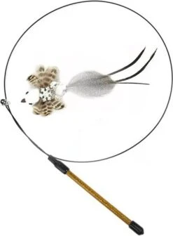 Kattenspeelgoed - Simulatie Vogel - Interactieve Grappige Kattenspeeltjes - Kattenhengel Met Zuignap + 4 Vogels + Een Kattenhengel GRATIS -Huisdierbenodigdheden Korting 883x1200 2