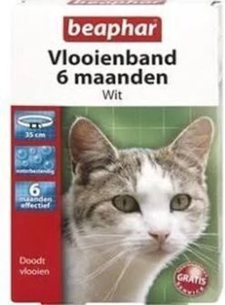 Beaphar Vlooienband - Wit - 1 Stuk -Huisdierbenodigdheden Korting 884x1200 8