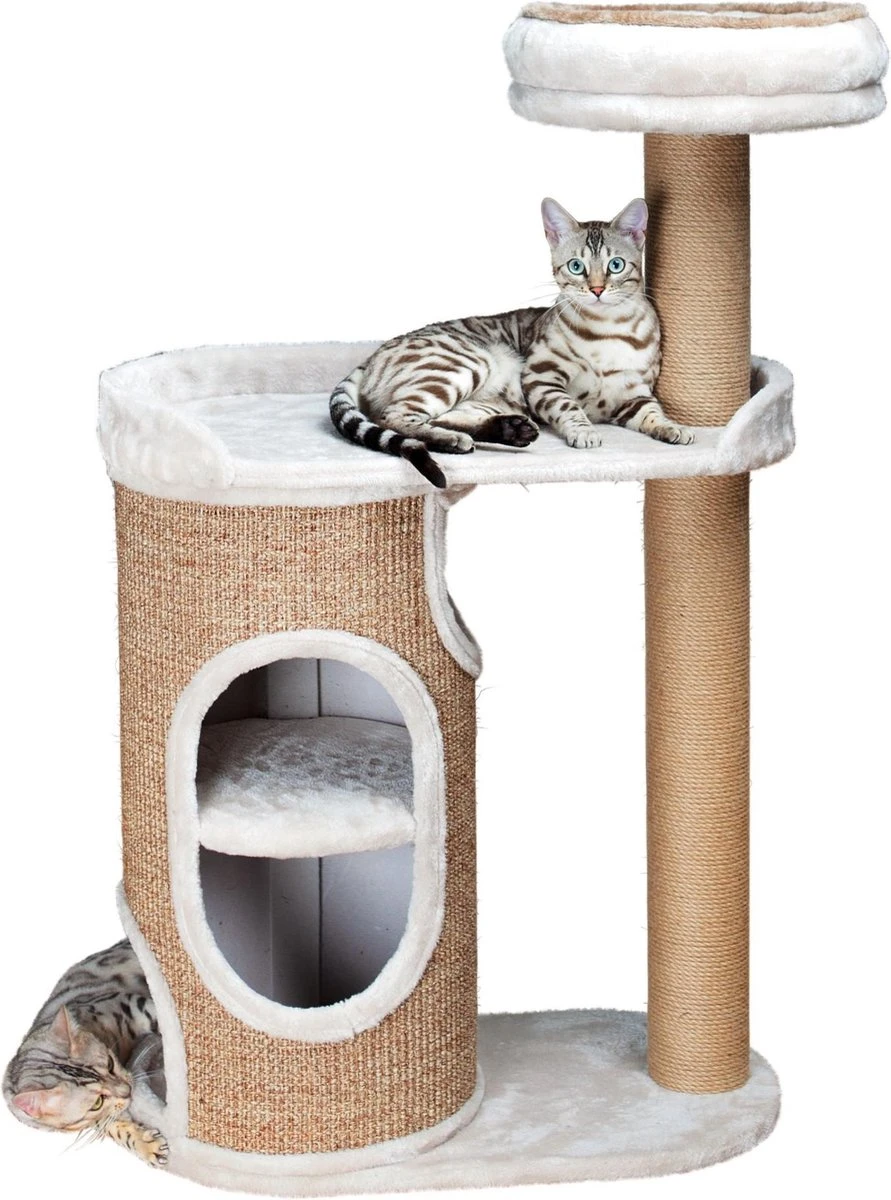 Trixie Krabaal Falco Lichtgrijs/Bruin - 70X38X117 CM 5 Trixie Krabaal Falco Lichtgrijs/Bruin - 70X38X117 CM - Image 3