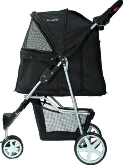 Cabino Inklapbare Hondenbuggy Lars - Zwart 9 Cabino Inklapbare Hondenbuggy Lars - Zwart -Huisdierbenodigdheden Korting 893x1200