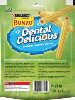Bonzo Dental Delicious - Hondensnacks Rund - 6 X 200 G -Huisdierbenodigdheden Korting 894x1200 1