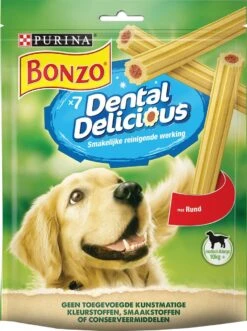 Bonzo Dental Delicious - Hondensnacks Rund - 6 X 200 G -Huisdierbenodigdheden Korting 895x1200 1