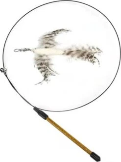 Kattenspeelgoed - Simulatie Vogel - Interactieve Grappige Kattenspeeltjes - Kattenhengel Met Zuignap + 4 Vogels + Een Kattenhengel GRATIS -Huisdierbenodigdheden Korting 897x1200 6