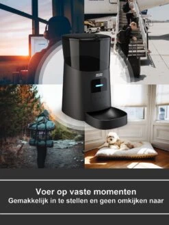 Automatische Voerbak Kat En Hond - Voerautomaat Met Smartphone Besturing - Voerinhoud 6 Liter - Voerdispenser - Zedar A600 -Huisdierbenodigdheden Korting 900x1200 26