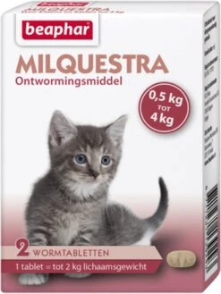 Beaphar Milquestra Kleine Kat/kitten - 0,5 Tot 4 Kg - 2 Tabletten 23 Beaphar Milquestra Kleine Kat/kitten - 0,5 Tot 4 Kg - 2 Tabletten -Huisdierbenodigdheden Korting 900x1200 61