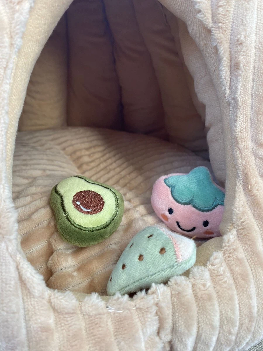 By Tiekeman Kattenmand Pompoen - Beige - Luxe Kattenmand - Kattenkussen - Anti Slip - 40x40x38 Cm 4 By Tiekeman Kattenmand Pompoen - Beige - Luxe Kattenmand - Kattenkussen - Anti Slip - 40x40x38 Cm - Image 2