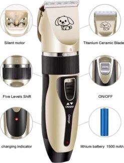 Complete Hondentondeuse Set - Draadloos Tondeuse - Scheerapparaat Voor Je Hond Of Kat - Huisdier Trimmer - Professionele Dierentondeuse - Dieren Verzorging - -Huisdierbenodigdheden Korting 913x1200 1