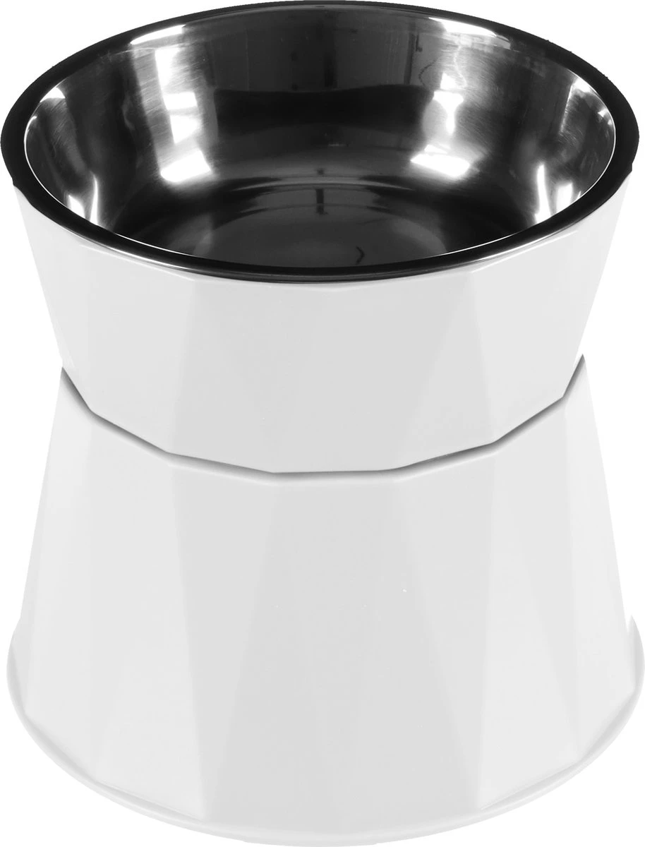 CuraCanin - Voerbak Kat - Drinkbak Hond Met Standaard - Verhoogde Drinkbak Kat - Waterbak - Wit 12 CuraCanin - Voerbak Kat - Drinkbak Hond Met Standaard - Verhoogde Drinkbak Kat - Waterbak - Wit - Image 10