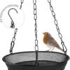 WILDLIFE FRIEND I Hangende Meelworm Voederbak Ø 18cm I Vogelvoederhuisje, Metalen Voederstation Voor Het Hele Jaar Door Voeren Van Wilde Vogels, Metalen Voederbakje 2 WILDLIFE FRIEND I Hangende Meelworm Voederbak Ø 18cm I Vogelvoederhuisje, Metalen Voederstation Voor Het Hele Jaar Door Voeren Van Wilde Vogels, Metalen Voederbakje -Huisdierbenodigdheden Korting 916x1200 1