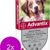 Bayer Advantix Vlooien & Teken Pipetten - Hond 10 Tot 25kg - 2 X 6 Stuks -Huisdierbenodigdheden Korting 917x1200 5