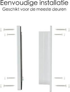 Merkloos Kattenluik - Inclusief Tunnel - 4 Vergendelingsstanden - Wit - Waterdicht - 23 X 25 X 5.5 Cm 15 Merkloos Kattenluik - Inclusief Tunnel - 4 Vergendelingsstanden - Wit - Waterdicht - 23 X 25 X 5.5 Cm -Huisdierbenodigdheden Korting 921x1200 7