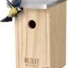 WILDLIFE FRIEND I Nestkast Met Metalen Dak Volgens NABU Van Massief Hout Voor Koolmezen & Co. - Weerbestendig, Onbehandeld, Mezenkastje, Vogelhuisje Voor Mezen - Nesthulp Met Invlieggat Van 32 Mm -Huisdierbenodigdheden Korting 921x1200 8
