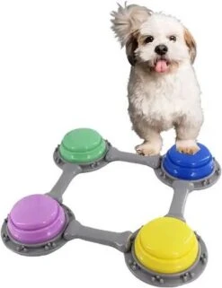 XDT Praatknoppen 4 Stuks - Opneembare Knoppen - Hondentraining -Huisdierbenodigdheden Korting 922x1200 1