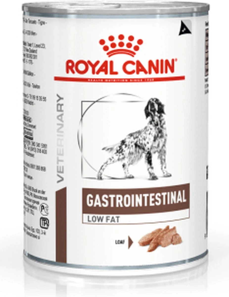 Royal Canin Gastro Intestinal Low Fat Blik Hond 12x410 Gr. 4 Royal Canin Gastro Intestinal Low Fat Blik Hond 12x410 Gr. - Image 2