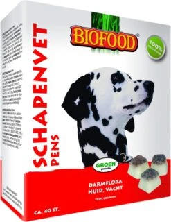 Biofood BF Petfood Schapenvet Bonbons Pens 40 Stuks -Huisdierbenodigdheden Korting 926x1200 2