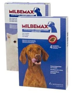 Elanco Milbemax Kauwtablet Hond - Anti Wormenmiddel - 28 G 4 Stuks Vanaf 5 Kg -Huisdierbenodigdheden Korting 930x1200
