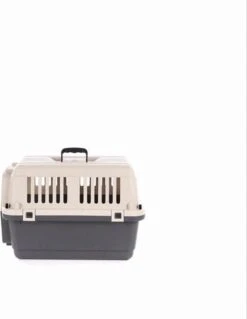 Flamingo - Hondentransportbox Nomad S - Grijs - 61 X 40 X 41 Cm -Huisdierbenodigdheden Korting 930x1200 3